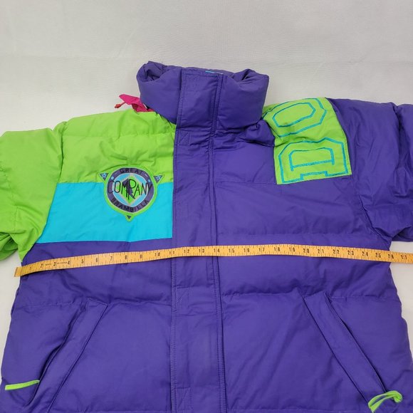 Brambilla puffer Jacket 90s color block - Picture 14 of 16